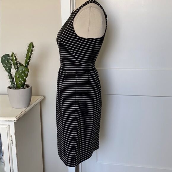 Madewell Pierside Fit & Flare Jersey Stripe Dress - Picture 3 of 12